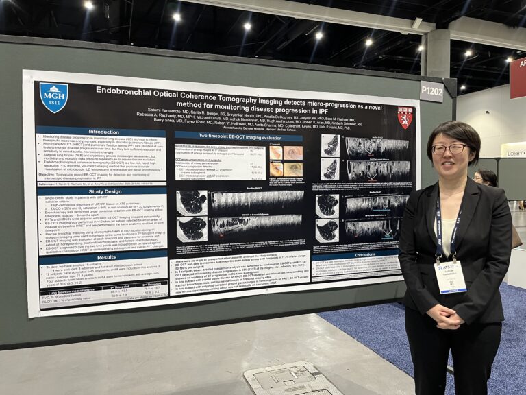 Satomi Yamamoto Presenting at ATS 2024